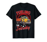 Fueling The Journey Funny Pun Truck Driver Camion à benne basculante T-Shirt