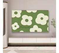 FUELIX 32-85 Pouces Couverture TV Anti-Poussière Couverture De Protection De L'écran De Télévision, Chambre À Coucher Intérieure Décoration du Salon Couverture De Poussière C14,46-50in