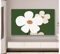 FUELIX 32-85 Pouces Couverture TV Anti-Poussière Couverture De Protection De L'écran De Télévision, Chambre À Coucher Intérieure Décoration du Salon Couverture De Poussière C8,40-45in