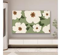 FUELIX 32-85 Pouces Couverture TV Anti-Poussière Couverture De Protection De L'écran De Télévision, Chambre À Coucher Intérieure Décoration du Salon Couverture De Poussière C12,40-45in