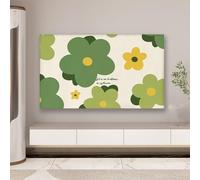 FUELIX 32-85 Pouces Couverture TV Anti-Poussière Couverture De Protection De L'écran De Télévision, Chambre À Coucher Intérieure Décoration du Salon Couverture De Poussière C19,55-65in