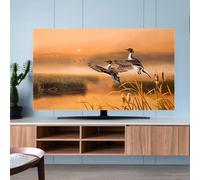 FUELIX Housse De Protection Universelle pour TV 32-80Pouces, Protecteur D'écran TV, Housses De Télévision D'intérieur, Housse Anti-Poussière pour TV LCD LED Plasma Suspendue H,55in