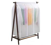 FUELIX Housse De Rangement Étanche À Fermeture Éclair pour Vêtements Housse Vetements À Suspendre Housse Penderie Housse Portant Vetement, Sac À Poussière À Suspendre 50xL100x90cm