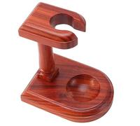 FUELIX Support De Pipe À Tabac en Bois Mini Portable pour 1/2/3/4/5 Pipe À Fumer, Accessoires pour Fumeurs Porte-Pipe pour Maiso Hôtel Pipe, Cadeaux pour Fumeurs A