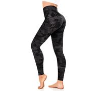 FuelMeFoot Legging de sport pour femme, taille haute, opaque, avec contrôle du ventre, coupe ajustée, confortable, élastique et doux.