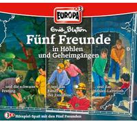 Fünf Freunde - 16/3er Box-in Höhlen und Geheimgängen [Import]