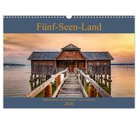 Fünf-Seen-Land (Wandkalender 2026 DIN A3 quer), CALVENDO Monatskalender: Impressionen vom Starnberger- und Ammersee