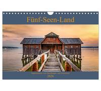 Fünf-Seen-Land (Wandkalender 2026 DIN A4 quer), CALVENDO Monatskalender: Impressionen vom Starnberger- und Ammersee