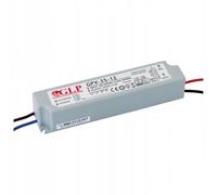 Fuente alimentation glp tension de courant continu étanche à led 12v, 3a, 36w (gpv-35-12)