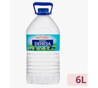 Fuente Dehesa - Eau Minérale Naturelle Très Faiblement Minéralisée Pack de 3 Bonbonnes de 6 Litres (Total 18L) - Pureté et Légèreté