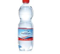 Fuente Primavera Eau Gazeuse Naturelle, Bouteille PET 500 ml, Eau Pétillante Rafraîchissante sans Calories