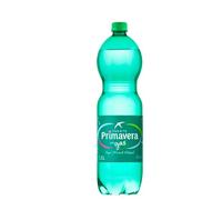 Fuente Primavera Eau Minérale Gazeuse Naturelle, Bouteille PET 1,5 L, Pack de 6, Origine Espagne