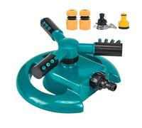 Für Garten - Eigenständiger Gartensprinkler | Automatisches Gartensprenger Bewässerungssystem Rasen | 360 Rotierendes Bewässerungs System Für Blumenbeete Gemüsebeete Baumschulen Parks