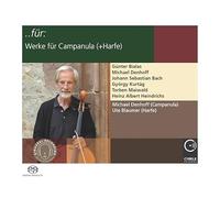 Michael Denhoff & Ute Blaumer – Œuvres pour Campanula (+ Harpe) – CD – Cybele