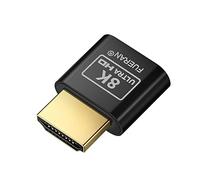 FUERAN 1 émulateur d'affichage fantôme 3ème HDMI sans tête en aluminium PC 8K @ 60 Hz (7680 × 4320-60 Hz)
