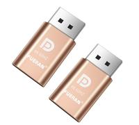 FUERAN DP - Émulateur d'affichage DisplayPort 2K (Compatible sans tête 2560 x 1600 @ 30 Hz) 4K 4096 x 2160 @ 60 Hz Prise factice DisplayPort Compatible (4K-4096x2160@60Hz-2P)