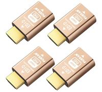 FUERAN Lot de 4 émulateurs HDMI Pass-Through EDID pour une utilisation avec répartiteurs vidéo, commutateurs et rallonges (compatible avec headless) 1920 x 1080 @ 60 Hz