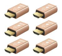 FUERAN Prise factice HDMI 2.1 4K @ 120 Hz, émulateur d'affichage virtuel, adaptateur sans tête, adaptateur d'affichage HDMI, prend en charge 3840 x 2160 @ 120 Hz, 1440p @ 120 Hz, 1080p @ 120 Hz
