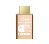 FUERAN Prise factice HDMI 8K 30Hz 4K EDID moniteur virtuel, adaptateur d'affichage sans tête, prend en charge jusqu'à 4K @ 120 Hz, 1440/1080@144Hz HDMI Faux émulateurs (8K-30Hz-1Pack)