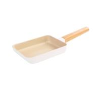Fuerdich Poêle à omelette japonaise, poêle à omelettes, poêle à omelettes, poêle à œufs carrée avec revêtement antiadhésif, poêle à omelettes, poêle carrée,