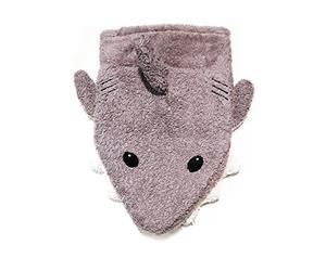 Fürnis 594.0 Gant de toilette BIO Requin Gris