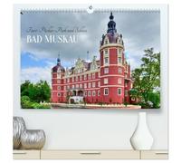 Fürst-Pückler-Park und Schloss - Bad Muskau (hochwertiger Premium Wandkalender 2026 DIN A2 quer), Kunstdruck in Hochglanz: Schloss Bad Muskau: Barocke Pracht, Parkkunst