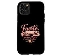 Fuerte Canada Pero Sigo Motivacional Para Mujeres fuertes Coque pour iPhone 11 Pro