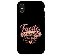 Fuerte Canada Pero Sigo Motivacional Para Mujeres fuertes Coque pour iPhone X/XS