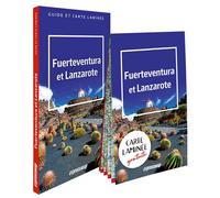 Fuerteventura et Lanzarote (guide et carte laminée) - Collectif - Expressmap - broché - Guide