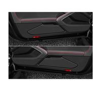 FUERU Autocollants Coups Pied Porte Voiture pour Porsche 718 (Deux Portes) Autocollant Anti-Coup de Porte de Voiture Autocollant étanche Anti-Rayures (Color : Black)