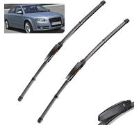 Fufizu Balais D'essuie Glace Pare Brise De Voiture pour Audi A4 S4 RS4 B6 B7 2003 2004 2005 2004 2005 2006 2007 2008 2009 22in+22in, Remplacement des Balais D'essuie Glace