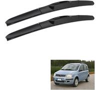 Fufizu Balais D'essuie Glace Pare Brise De Voiture pour Fiat Panda 2003-2012 22in+16in, Remplacement des Balais D'essuie Glace