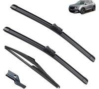 Fufizu Balais D'essuie Glace Pare Brise De Voiture pour Peugeot 2008 P24 MK2 2019-2023 24in+16in+12in, Remplacement des Balais D'essuie Glace