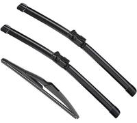 Fufizu Balais D'essuie Glace Pare Brise De Voiture pour Peugeot 508 508SW 508 SW MK2 R83 2018-2023 26in+17in+12in, Remplacement des Balais D'essuie Glace