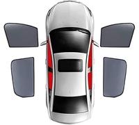 FUFIZU fenêtre latérale Pare-Soleil de Voiture pour Audi Q5 FY 2018-2023, Avant Et ArrièRe Vitres latérales Pare-Soleils Privée Protège Couverture, Car Accessoires,C