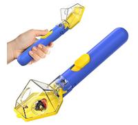 FUFRE Attrape-insectes vivant, attrape-araignées, piège à insectes, portable, outil attrape-araignées pour jardin, papillons, araignées, guêpes (B)