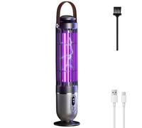 FUFRE Destructeur d'insectes électrique debout/suspendu, lampe à moustiques avec éclairage LED, piège à moustiques électrique pour intérieur et extérieur, attrape-mouches, lampe à moustiques (A)