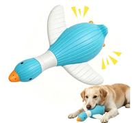 FUFRE Jouet interactif pour chien - Jouet à mâcher en latex - Indestructible - Jouet à mâcher pour chien - Jouet à mâcher agressif - Barre de ponçage - Jouet couineur (S)