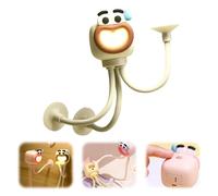 FUFRE Lampe de table amusante pour chambre d'enfant - Forme DIY - Petite lampe de table pliable - Avec ventouse - Mini veilleuse pieuvre - Pour chambre à coucher, salle de bain, couloir, cuisine (A4)