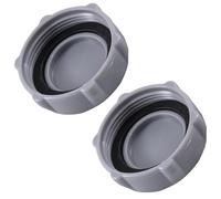 FUFRE Lot de 2 bouchons de valve de vidange de piscine - Accessoire de rechange pour valve de vidange de piscine P01006 - Pièce de rechange pour piscine Bestway P6H1158