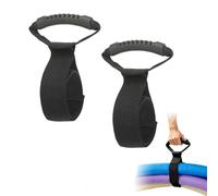 FUFRE Lot de 2 sangles de rangement pour nouilles de natation avec poignée, bande de rangement multifonctionnelle avec bandes réglables, bandes de rangement en nylon pour nouilles de natation, câbles