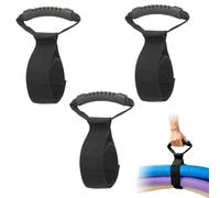 FUFRE Lot de 3 sangles de rangement pour nouilles de natation avec poignée, bande de rangement multifonctionnelle avec bandes réglables, bandes de rangement en nylon pour nouilles de natation, câbles