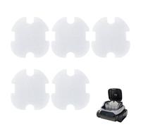 FUFRE Lot de 5 éponges filtrantes pour robot de piscine A1 | Éponge filtrante en mousse de coton, compatible avec le robot de piscine WYBOT A1, 25,4 x 28,4 x 1 cm, lavable, réutilisable