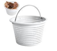 FUFRE Panier à skimmer 7/8" pour SP1070, panier de rechange pour skimmer standard avec poignée en acier inoxydable 316, tamis pré-filtre de piscine, panier filtrant pour un entretien facile pour une
