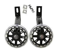 FUFU Roues de Formation à vélos pour Enfants Stabilisateurs de vélos Stabilisateurs de vélos pour 12/14/16/18/20 Pouce Vélo (Color : Black, Size : 12in)