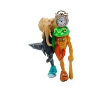 fufupaw Figurines Brainrot, Italian Brainrot, Gâteau Top Cadeaux d'anniversaire, Collection 3D Jouets Cadeaux pour les fans, Collections d'animaux à exposer ou à offrir