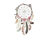 FUFUYO Patchs de transfert thermocollants attrape-rêves pour t-shirt, jeans, sacs à dos, décoration artistique - (L) - #1