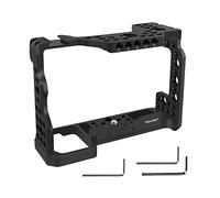 FUGASUN Cage de Caméra pour Sony A7II / A9 / A7III / A7M3 / A7RIII - Compatible avec A73 A7R3 - Rig avec Chaussure Froide