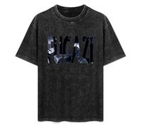 Fugazi Top Tee Camiseta Short-Sleeve for Men T-Shirt Black 3XL