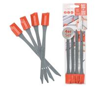 Fugenfux F.T.A. Extracteur et lisseur de joints en silicone pour fenêtres, portes, raccords. Pour joints plats et larges, par paires, de taille 13 mm et 17 mm avec la pointe magique révolutionnaire